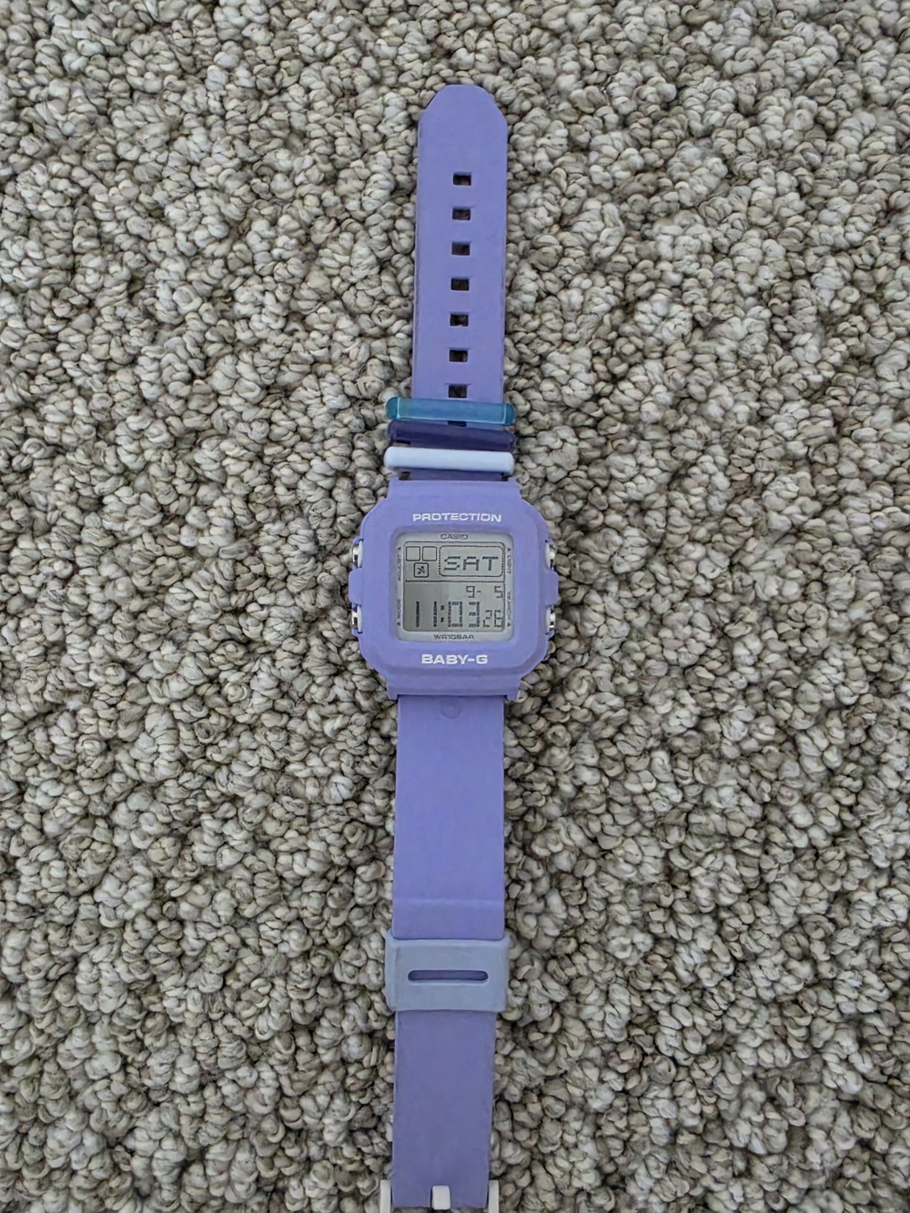 Casio Baby-G Purple Digital Sport Watch